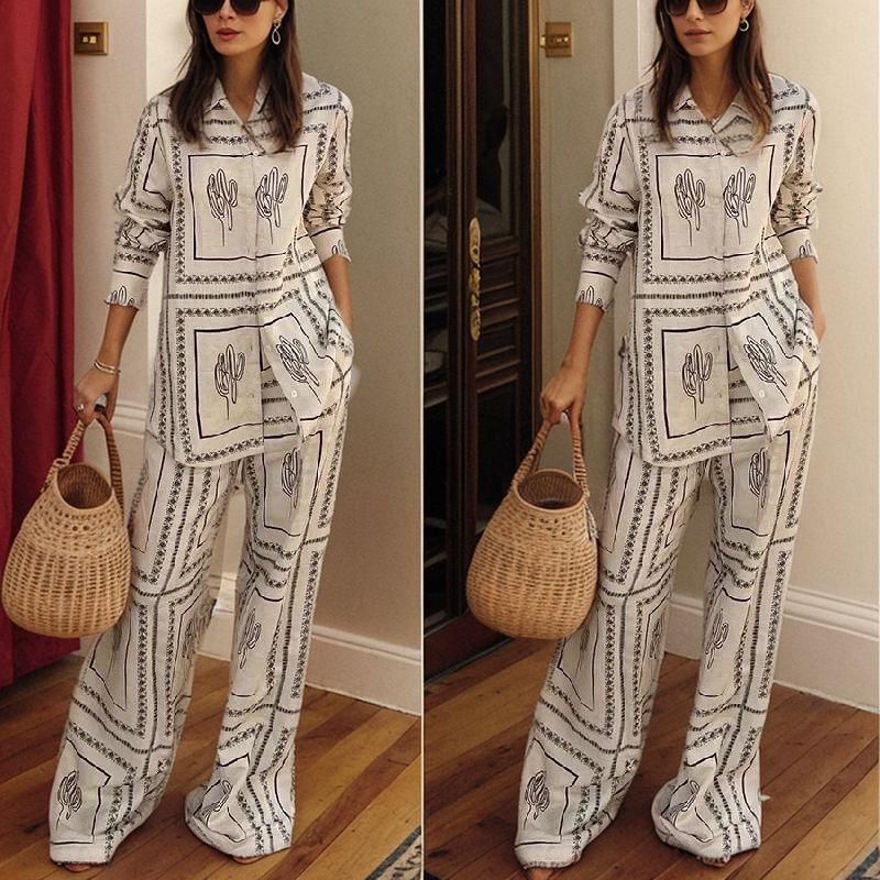 Conjunto Tucson em Algodão com Estampa